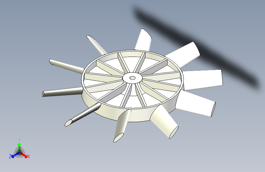 G049755-叶轮建模+AutoCAD+3D=叶轮推进器
