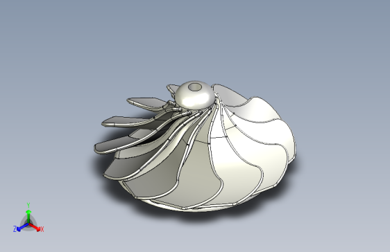 G049898-CADMAN+CHALLENGE+第八期+-+Autodesk+Inventor+零件建模+-+叶轮=叶轮推进器