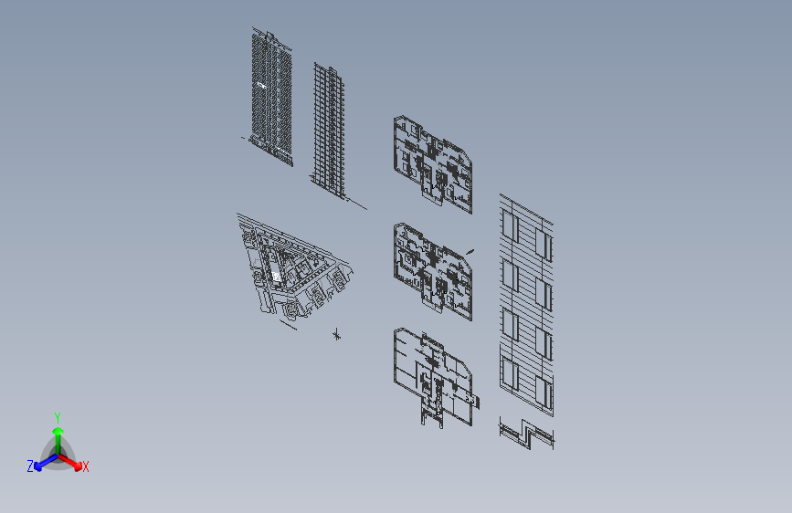 G050056-办公室和公寓+AutoCAD+图纸=液压螺旋千斤顶
