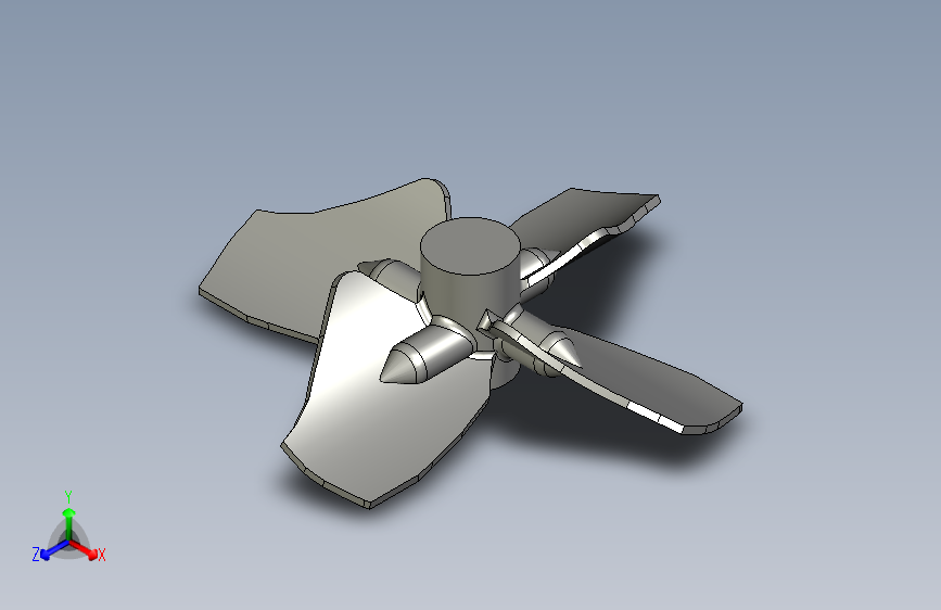 G050424-4叶片螺旋桨+(1)=螺旋桨