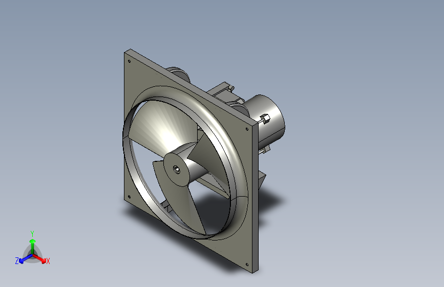G050473-18英寸防爆低压风扇+-+2600+CFM+-+1_4马力+-+230_460V+3相+-+C1组D，C2组F+&+G=螺旋桨