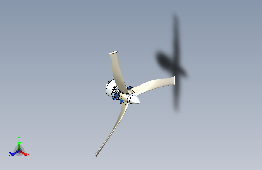 G050529-Dualsky+XM2223EA+17+电机和螺旋桨=螺旋桨