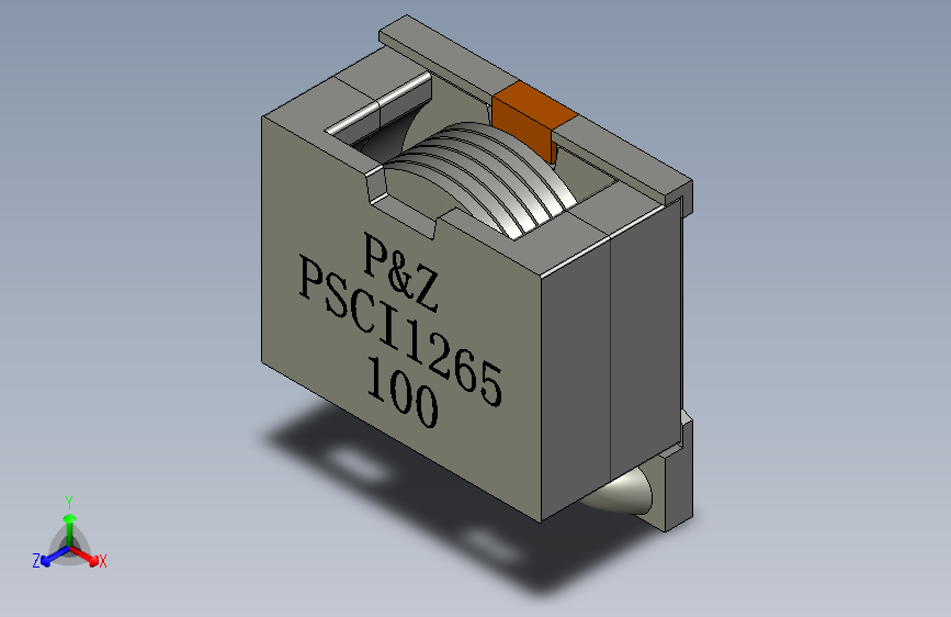 PSCI1265 扁平线高电流电感器