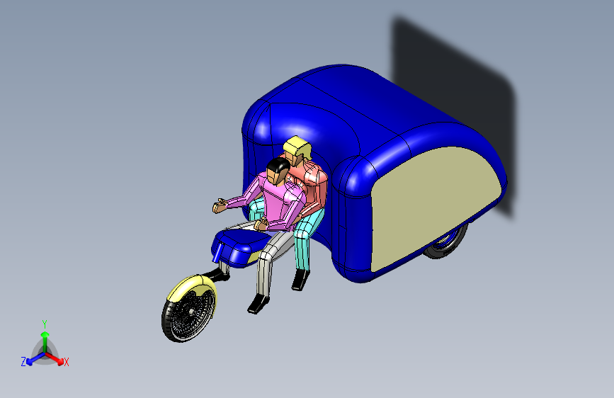 G068705-VW-旅行车三轮车=三轮车