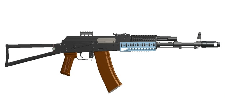 0522-AK-74=手枪步枪气枪不可制作实物