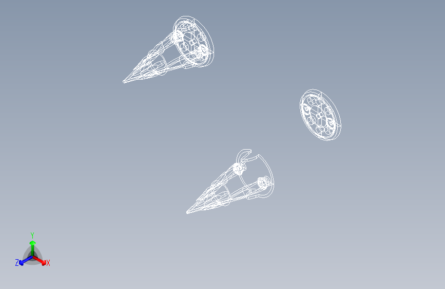 G051642-螺旋桨旋转器用于2Blatt空气螺丝，适用于3D打印=螺旋桨