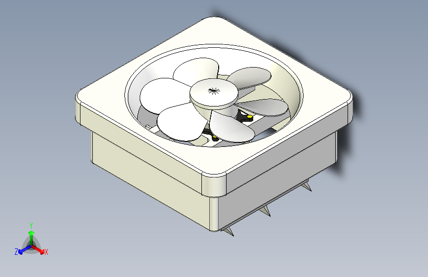 G051851-塑料排气扇在Autodesk+Inventor中+__+Inventor绘图教程+__+Inventor教程+__+3d+cad=螺旋桨