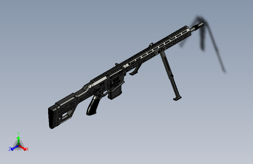 1139-WZ2022 308 a2 sniper karabin=步枪