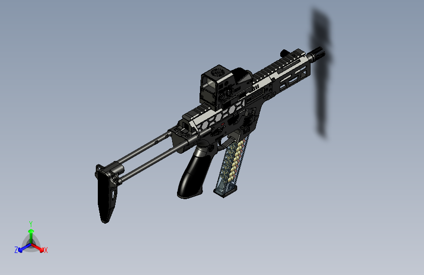 1120-WZ2022 pcc GLOCK v2 micro=步枪