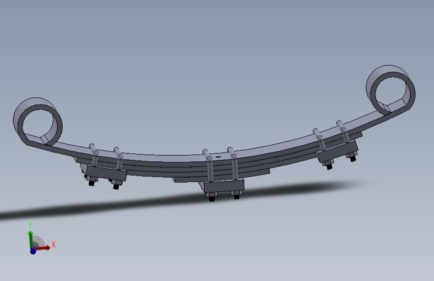G069404-钢板弹簧 (22)=减震器板簧