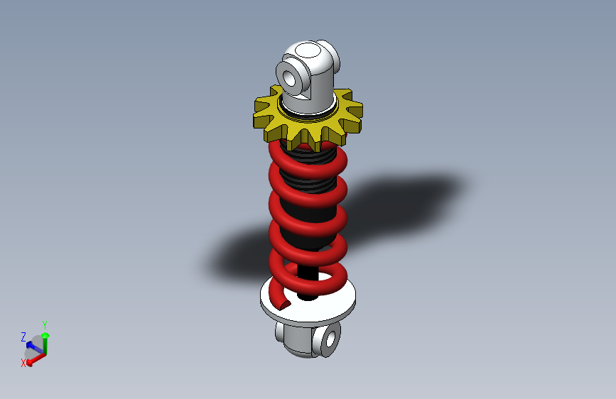 G069781-减震器 (302)=减震器板簧