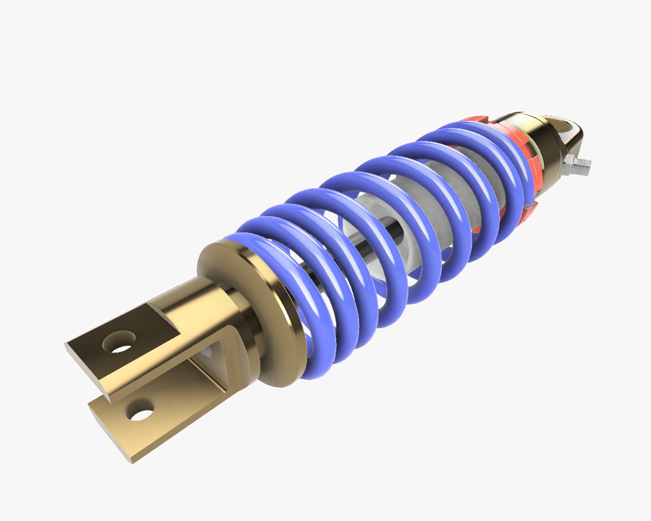 G069939-减震器 本田Jog 50cc=减震器板簧