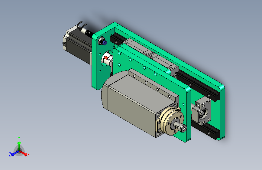 G070259-CNC PRO 2 - Z 轴=联轴器
