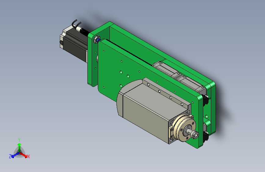 G070260-CNC PRO 2 - Z轴样式 2=联轴器