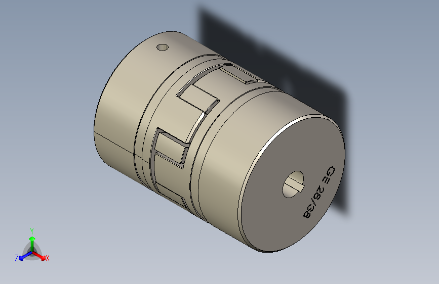 G070305-Ge 耦合器 28_38=联轴器