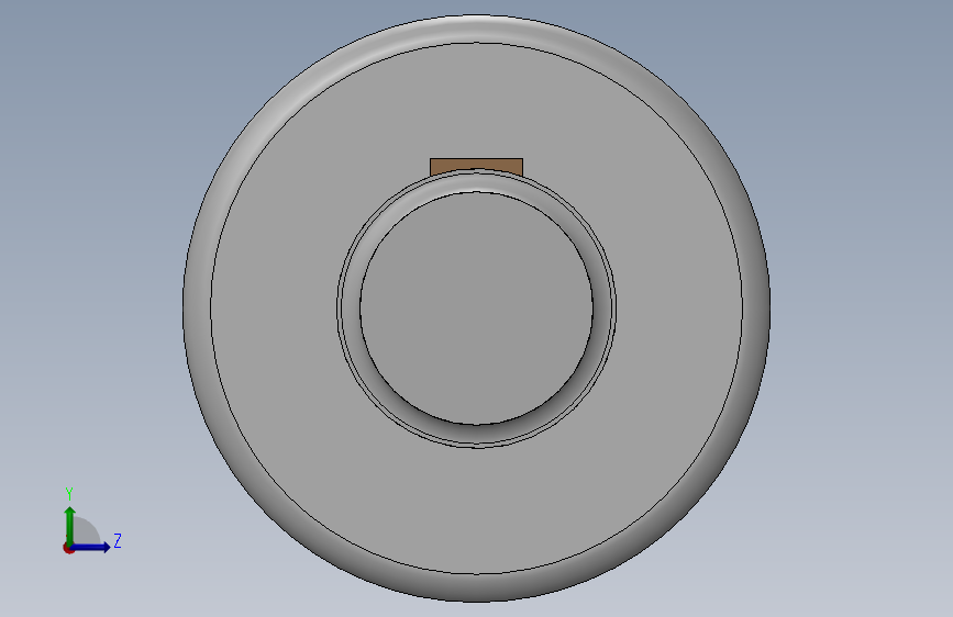 G070567-半联轴器 _ Solid Works _ 零件设计与装配=联轴器 左侧视图