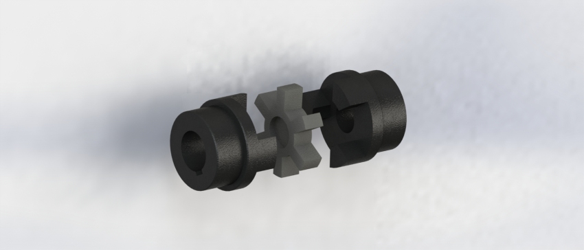 G070786-电机蜘蛛联轴器=联轴器