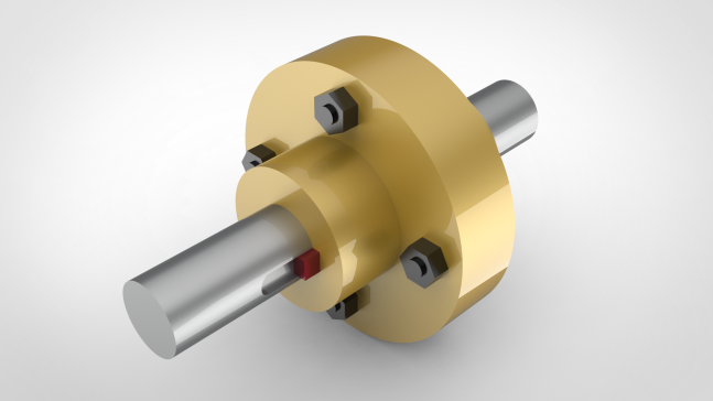 G070812-法兰联轴器 - Catia V5=联轴器