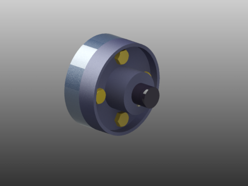 G070985-法兰联轴器 保护型 _ AutoCAD 2014 3D _ 机械图 零件装配=联轴器