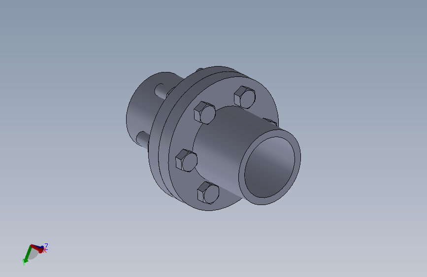 G071026-法兰联轴器组件 (15)=联轴器