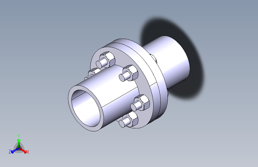 G071027-法兰联轴器组件 (16)=联轴器