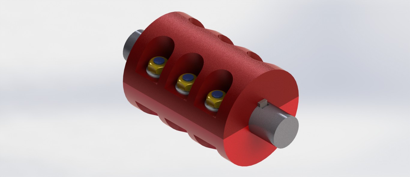 G071079-分裂型管夹 _ Solid Works _ 零件设计与装配=联轴器