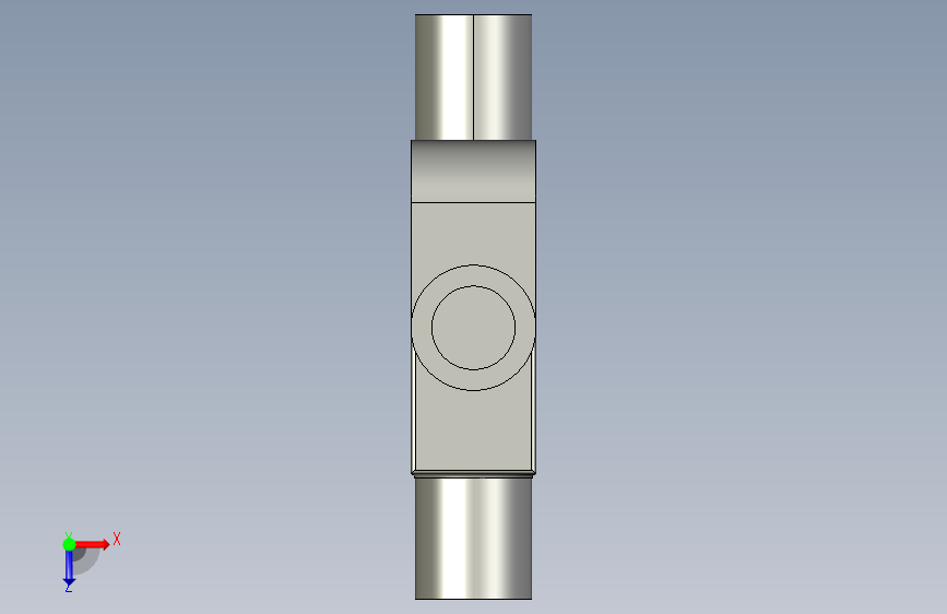 G071150-钩式联轴器=联轴器 俯视图