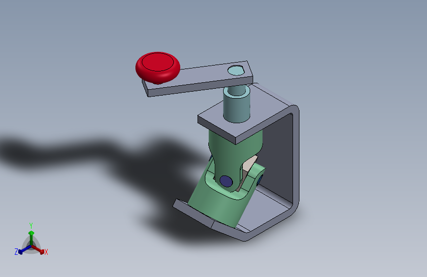 G072083-万向节 solidworks 组件。=联轴器