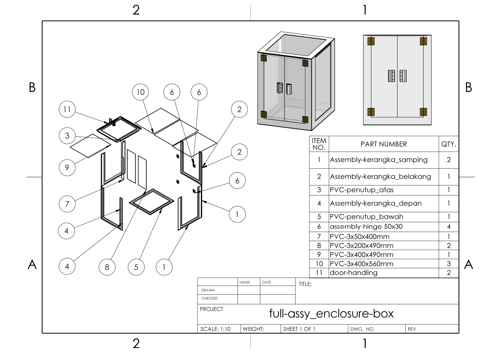 3D打印盒式封装