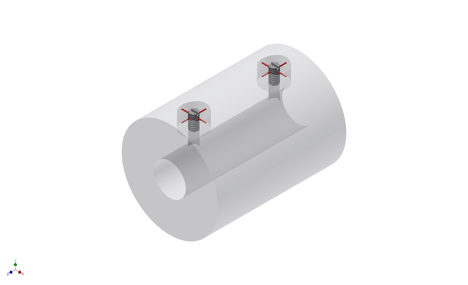 G072295-用于组装和维护的3D打印分离连接器=联轴器