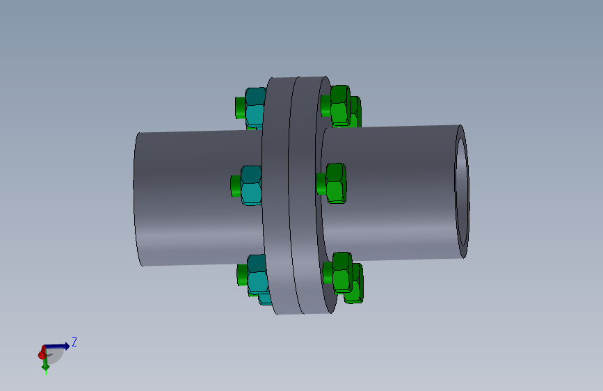 G072311-在SolidWorks中设计法兰联轴器=联轴器