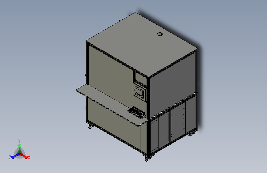 PCB电路板压装设备3D模型