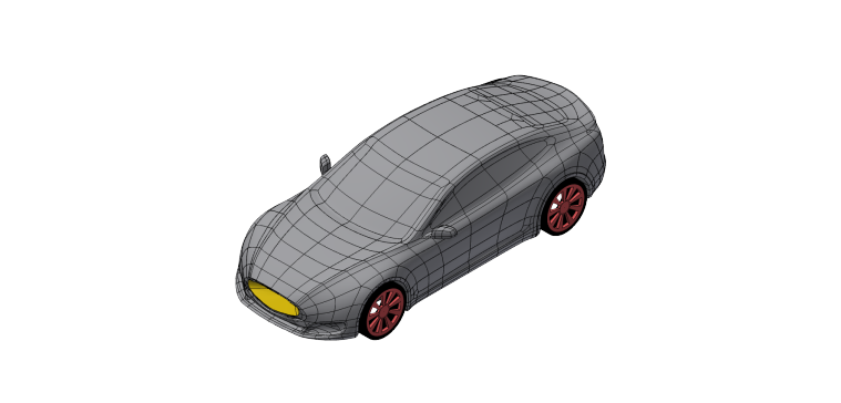 特斯拉汽车模型-model S3