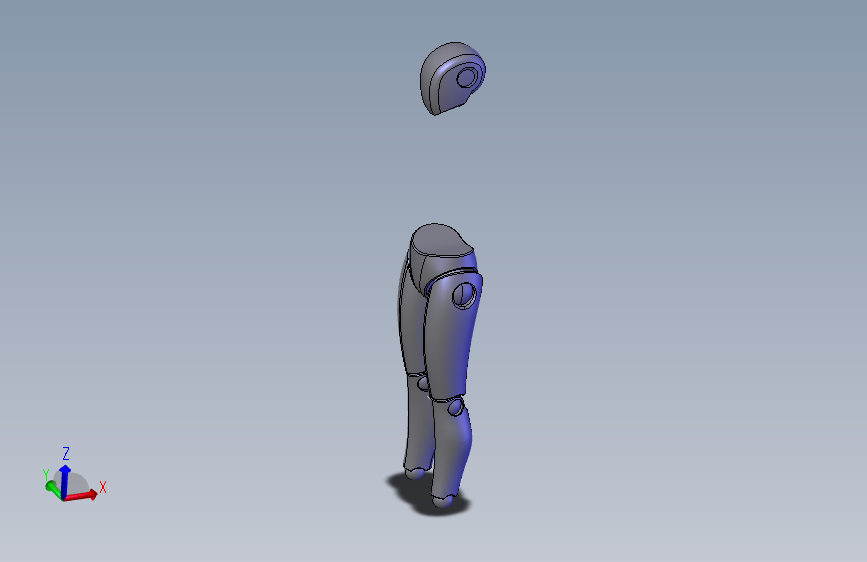特斯拉-人形机器人Bot外观造型2