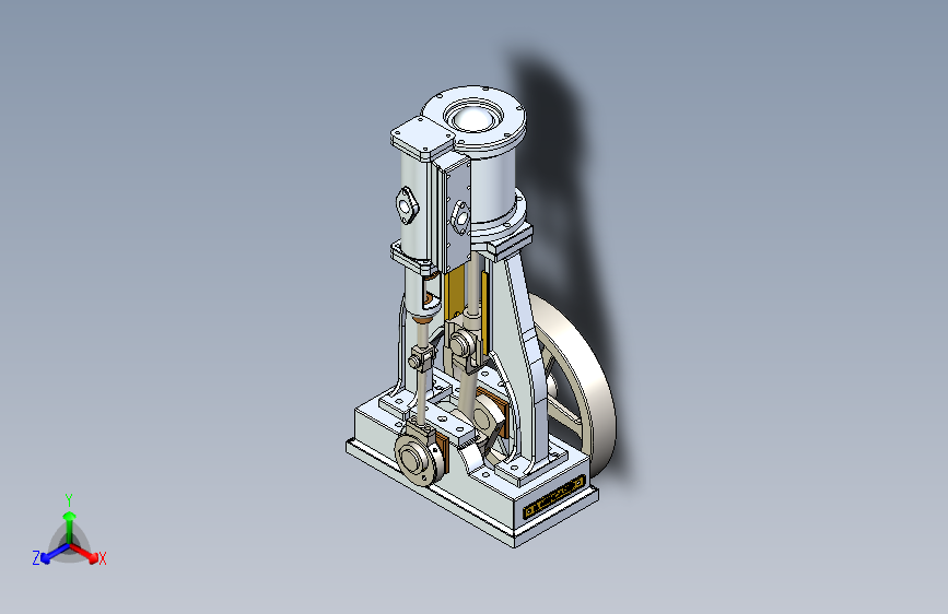 G052075-1cyl-vertical-steam-engine-steam-hammer-type-columns-by-h-muncaster-1.snapshot.1=发动机引擎