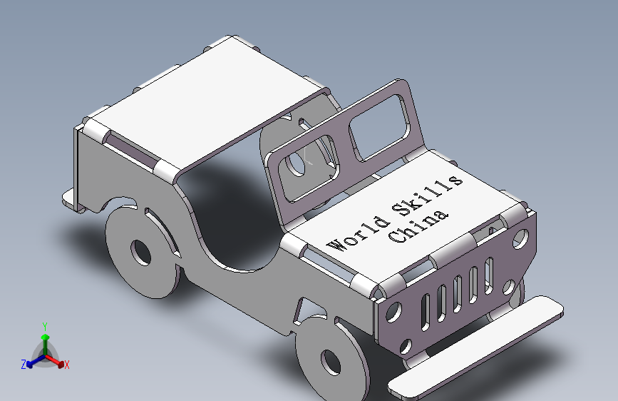钣金Jeep车  SW19