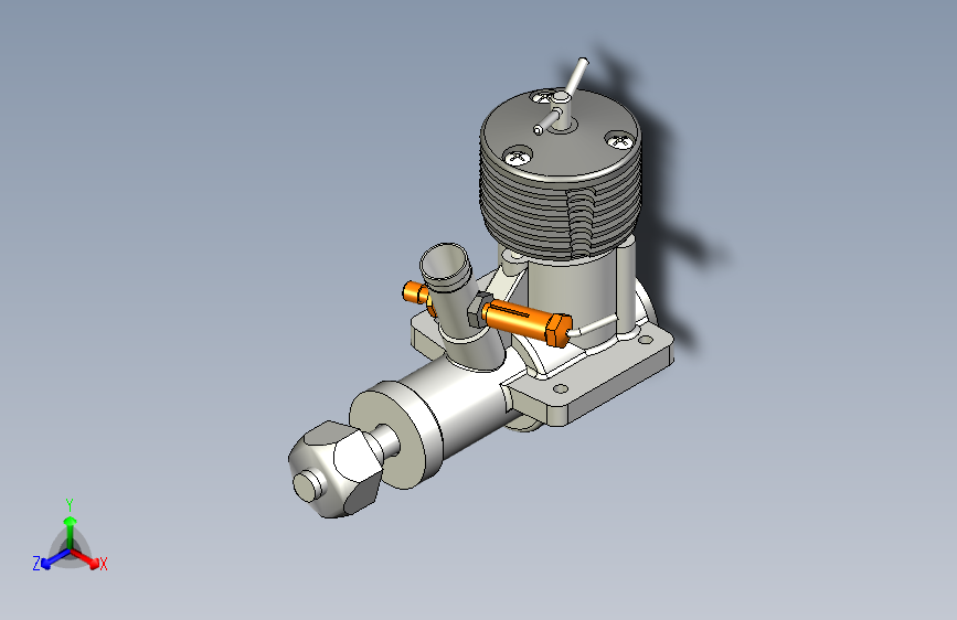 G052590-RC+柴油发动机=发动机引擎
