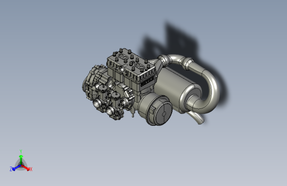 G052601-Rotax+582+_C_=发动机引擎