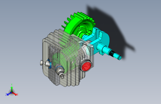 G052633-Stihl+MS640+2+Strothe+Engine=发动机引擎