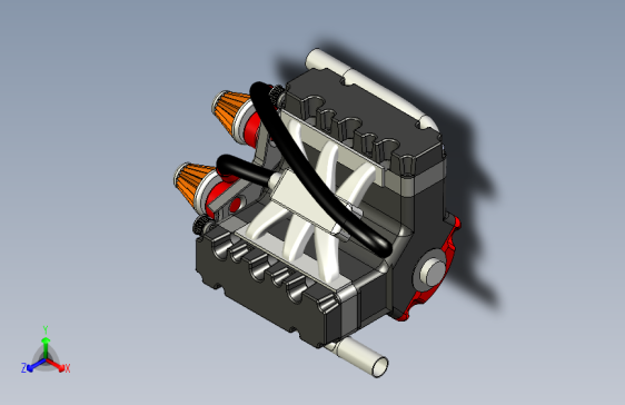 G052765-V6发动机+(36)=发动机引擎