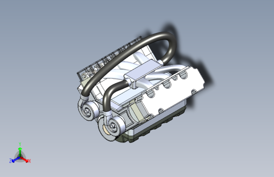 G052772-V6发动机+(44)=发动机引擎