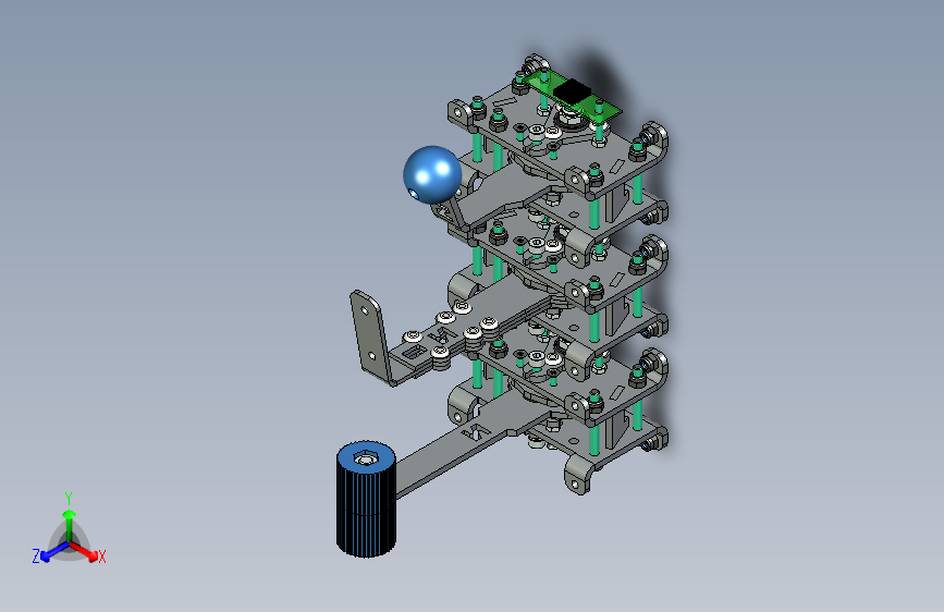 G053732-飞行模拟器的发动机控制机械（DIY）=发动机引擎