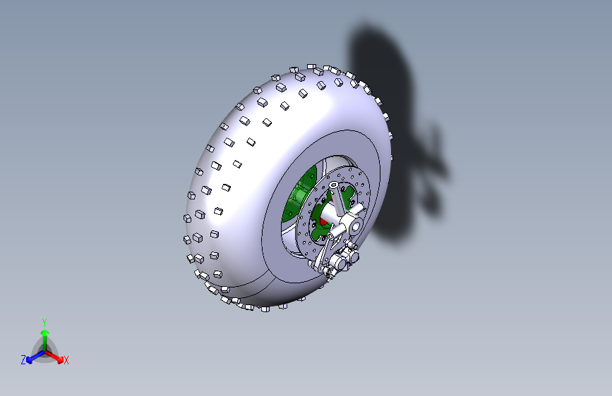 G054338-汽车车轮总成=发动机引擎