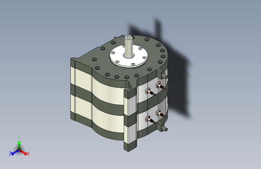 G054457-使用Solidworks+2018设计和组装WANKEL发动机=发动机引擎