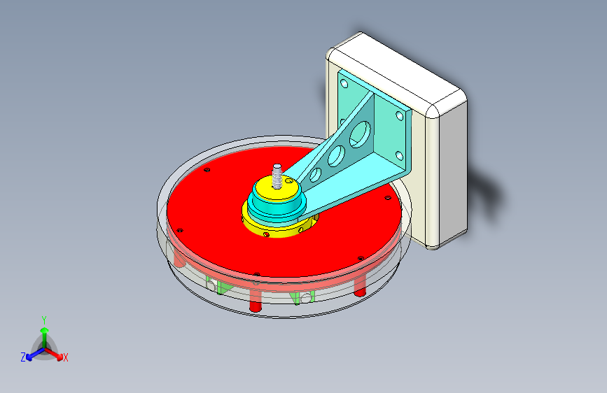 G054662-推动飞轮蒸汽机=发动机引擎