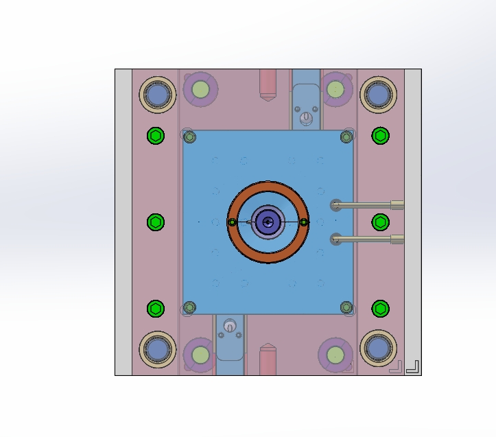 插线板上盖注塑模具设计J