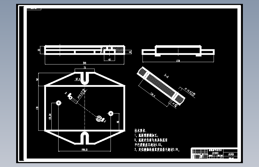 KCSJ-02套筒座零件机械加工工艺规程及夹具设计(含CAD图纸) 主视图