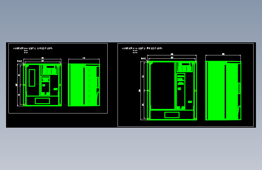 精研D系列变频器CAD