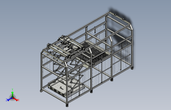 全自动拆包机3D图纸