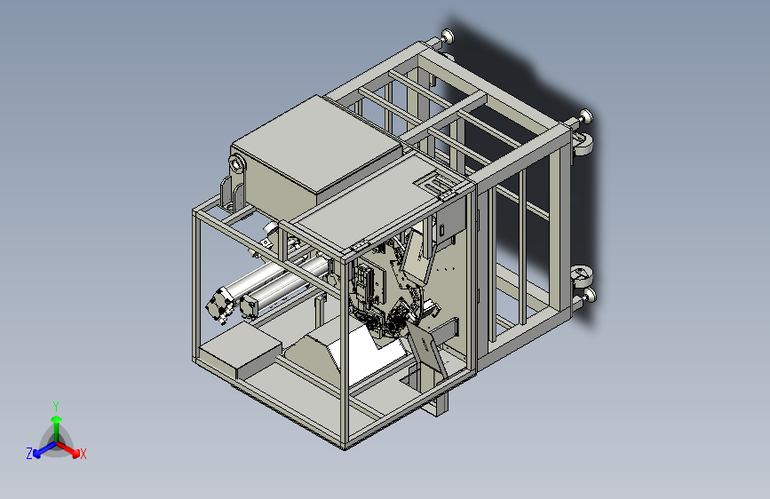 全自动六工位拉铆机3D图纸